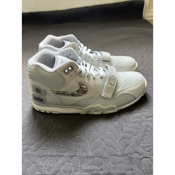Nike Air Trainer 1 "SB LVIII" Men Shoes Platinum/White/Silver FJ6195-002 SZ 11M - Picture 5 of 12